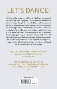 Zusatzmaterial 9783499633539 U4 von DANCE IS THE BEST MEDICINE!: Warum es uns gesünder, klüger und glücklicher macht von Dong-Seon Chang, Julia F. Christensen