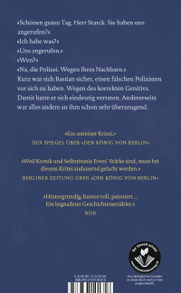 Zusatzmaterial 9783737101356 U4 von Bumm!: Kriminalgeschichten von Horst Evers