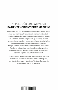 Zusatzmaterial 9783499002991 U4 von Der verlorene Patient: Wie uns das Geschäft mit der Gesundheit krank macht von Dr. med. Umes Arunagirinathan, Doris Mendlewitsch