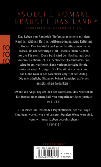 Zusatzmaterial 9783499258138 U4 von Angst von Dirk Kurbjuweit