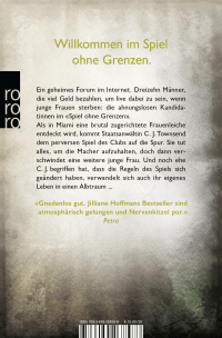 Zusatzmaterial 9783499268588 U4 von Nemesis von Jilliane Hoffman