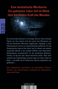 Zusatzmaterial 9783499273896 U4 von Der Luna-Effekt von Lincoln Child