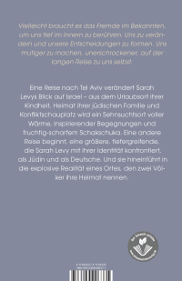 Zusatzmaterial 9783499006371 U4 von Fünf Wörter für Sehnsucht: Von einer Reise nach Israel und zu mir selbst  von Sarah Levy