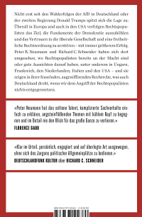 Zusatzmaterial 9783737102360 U4 von Das Sterben der Demokratie: Der Plan der Rechtspopulisten – in Europa und den USA von Richard C. Schneider, Peter R. Neumann