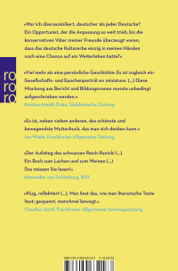 Zusatzmaterial 9783499632167 U4 von Das deutsche Krokodil: Meine Geschichte von Ijoma Mangold