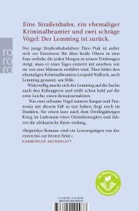 Zusatzmaterial 9783499290978 U4 von Die Rückkehr des Lemming von Stefan Slupetzky