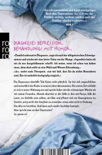 Zusatzmaterial 9783499629273 U4 von Morgen ist leider auch noch ein Tag: Irgendwie hatte ich von meiner Depression mehr erwartet von Tobi Katze
