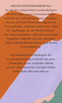 Zusatzmaterial 9783498001384 U4 von Menschheitsdämmerung