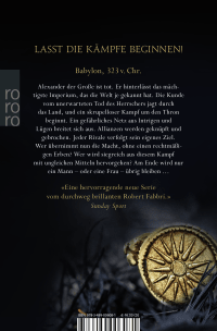 Zusatzmaterial 9783499006081 U4 von Alexanders Erbe: Die Macht dem Stärksten von Robert Fabbri