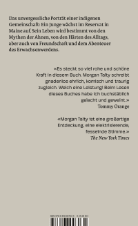 Zusatzmaterial 9783498007034 U4 von Sein Name ist Donner von Morgan Talty