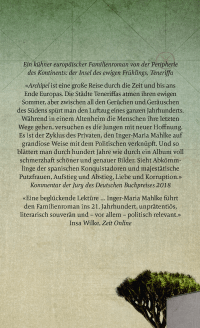 Zusatzmaterial 9783498042240 U4 von Archipel von Inger-Maria Mahlke
