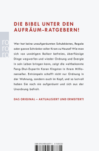 Zusatzmaterial 9783499628771 U4 von Feng Shui gegen das Gerümpel des Alltags: Richtig ausmisten - Gerümpelfrei bleiben von Karen Kingston
