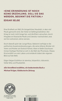 Zusatzmaterial 9783498001223 U4 von Hast du uns endlich gefunden von Edgar Selge