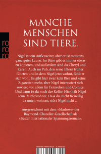 Zusatzmaterial 9783499016325 U4 von Tiere von Simon Beckett
