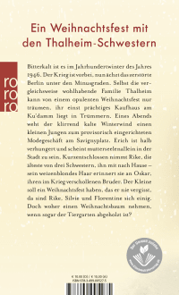 Zusatzmaterial 9783499005275 U4 von Weihnachten am Ku'damm von Brigitte Riebe