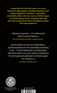 Zusatzmaterial 9783737101646 U4 von Bowie in Warschau von Dorota Masłowska