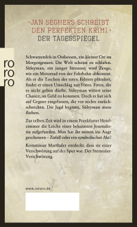 Zusatzmaterial 9783499255755 U4 von Die Sterntaler-Verschwörung von Jan Seghers
