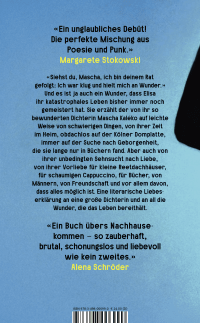 Zusatzmaterial 9783498006990 U4 von Mit dir, da möchte ich im Himmel Kaffee trinken von Sarah Lorenz