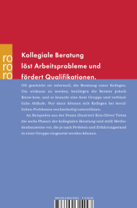 Zusatzmaterial 9783499615443 U4 von Kollegiale Beratung: Problemlösungen gemeinsam entwickeln von Kim-Oliver Tietze
