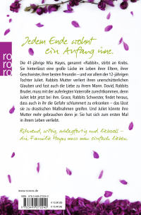 Zusatzmaterial 9783499272240 U4 von Für immer Rabbit Hayes von Anna McPartlin