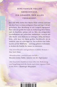 Zusatzmaterial 9783499013485 U4 von Das Sommerfest von Adrienne Brodeur