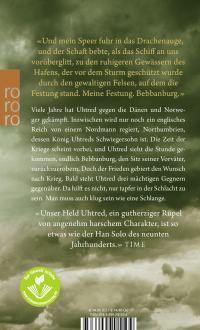Zusatzmaterial 9783499291104 U4 von Der Flammenträger von Bernard Cornwell