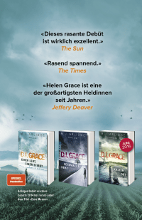 D.I. Grace: Einer lebt, einer stirbt Zusatzmaterial