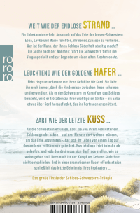 Zusatzmaterial 9783499017339 U4 von Die Schloss-Schwestern: Strandhaferkuss von Liv Helland