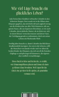 Zusatzmaterial 9783498007249 U4 von Lügen im Paradies von Colombe Schneck