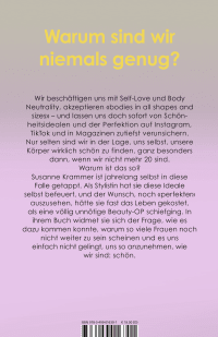 Zusatzmaterial 9783499016301 U4 von Schön genug!: Wie ich mich von unerreichbaren Schönheitsidealen verabschiedet und zu mir selbst gefunden habe von Susanne Krammer