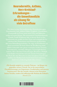 Zusatzmaterial 9783499019029 U4 von Die Medizin der Zukunft – Heilen in einer veränderten Welt : Wie wir heute Allergien, Asthma, Neurodermitis & Co besser behandeln  von Claudia Traidl-Hoffmann, Katja Trippel