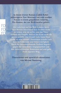 Zusatzmaterial 9783499018053 U4 von Gott, hilf dem Kind von Toni Morrison