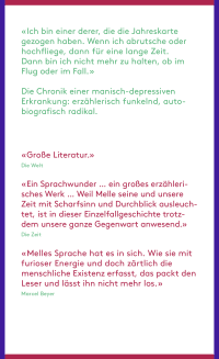 Zusatzmaterial 9783871341700 U4 von Die Welt im Rücken von Thomas Melle
