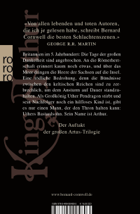 Zusatzmaterial 9783499004803 U4 von King Arthur: Der Winterkönig von Bernard Cornwell