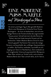 Zusatzmaterial 9783499274718 U4 von Madame Bertin steht früh auf: Ein Paris-Krimi von Julie Masson