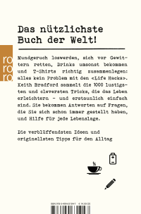 Zusatzmaterial 9783499631047 U4 von Life Hacks: 1000 Tricks, die das Leben leichter machen von Keith Bradford, Kathy Konkle