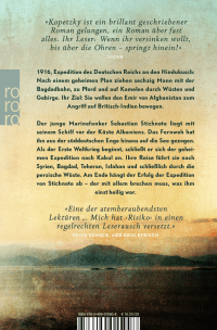 Zusatzmaterial 9783499015908 U4 von Risiko von Steffen Kopetzky