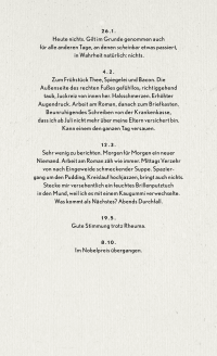 Zusatzmaterial 9783498001247 U4 von Nach Notat zu Bett: Heinz Strunks Intimschatulle von Heinz Strunk