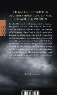 Zusatzmaterial 9783499248023 U4 von Schwertgesang von Bernard Cornwell