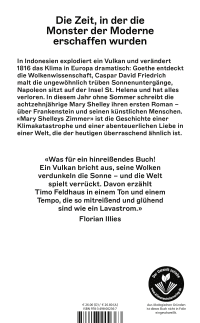 Zusatzmaterial 9783498002367 U4 von Mary Shelleys Zimmer: Als 1816 ein Vulkan die Welt verdunkelte von Timo Feldhaus
