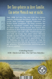 Zusatzmaterial 9783499007552 U4 von Frisch ermittelt: Der Fall Kaltwasser von Christiane Franke, Cornelia Kuhnert