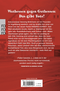 Zusatzmaterial 9783499291227 U4 von Hessen zuerst! von Dietrich Faber