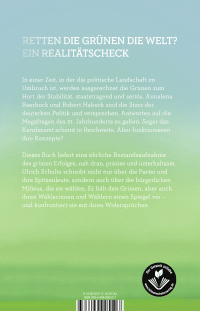 Zusatzmaterial 9783499005527 U4 von GREEN POWER – HOW THE GREEN PARTY WANTS TO CHANGE THE COUNTRY: Wie die Ökopartei das Land verändern will von Ulrich Schulte