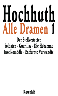 Zusatzmaterial PA 978 3 498 02905 0 001 von Alle Dramen von Rolf Hochhuth