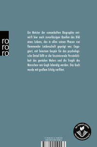 Zusatzmaterial 9783499110993 U4 von Vincent van Gogh: Ein Leben in Leidenschaft - Roman-Biographie von Irving Stone