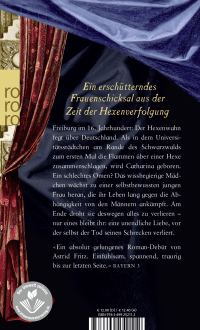 Zusatzmaterial 9783499252112 U4 von Die Hexe von Freiburg von Astrid Fritz