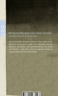 Zusatzmaterial 9783499233098 U4 von Was ich liebte von Siri Hustvedt
