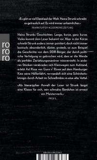 Zusatzmaterial 9783499274367 U4 von Das Teemännchen von Heinz Strunk