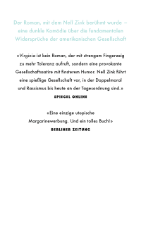 Zusatzmaterial 9783498076726 U4 von Virginia von Nell Zink