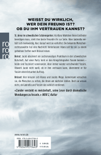 Zusatzmaterial 9783499273643 U4 von Der Freund von Joakim Zander